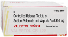 Valeptol Cr 300 Tablet 10 Valeptol Cr 300 Tablet 10