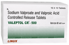 Valeptol Cr 500 Tablet 10