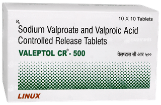 Valeptol Cr 500 Tablet 10