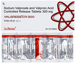 Valgress Cr 300 Tablet 10