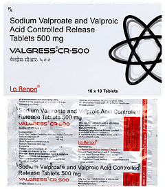 Valgress Cr 500 Tablet 10