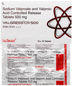 Valgress Cr 500 Tablet 10