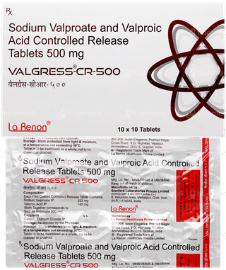 Valgress Cr 500 Tablet 10