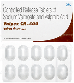 Valpex Cr 500 Tablet 10