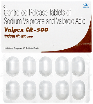 Valpex Cr 500 Tablet 10