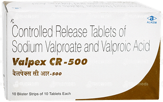 Valpex Cr 500 Tablet 10
