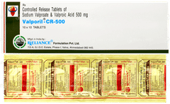 Valporil Cr 500 Tablet 10