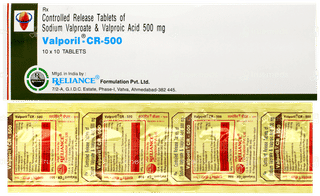 Valporil Cr 500 Tablet 10