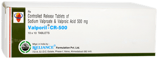 Valporil Cr 500 Tablet 10