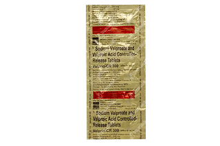 Valprid 300 MG Tablet Cr 10