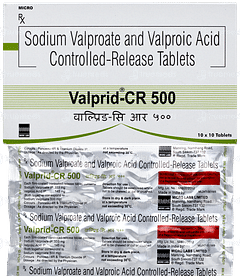 Valprid Cr 500 Tablet 10