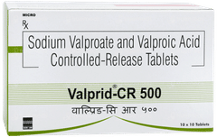 Valprid Cr 500 Tablet 10