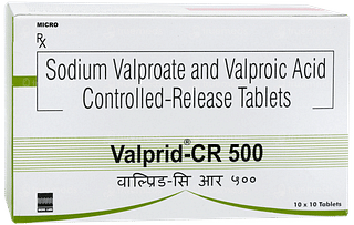 Valprid Cr 500 Tablet 10