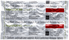 Valprid Cr 500 Tablet 10