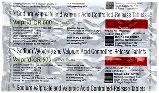 Valprid Cr 500 Tablet 10