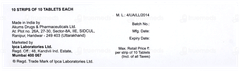 Valrate Cr 500 Tablet 10