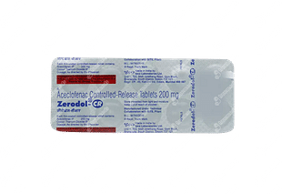 Zerodol 200 MG Tablet Cr 10