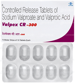 Valpex Cr 300 Tablet 10