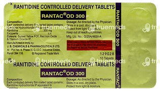 Rantac Od 300 Tablet 10