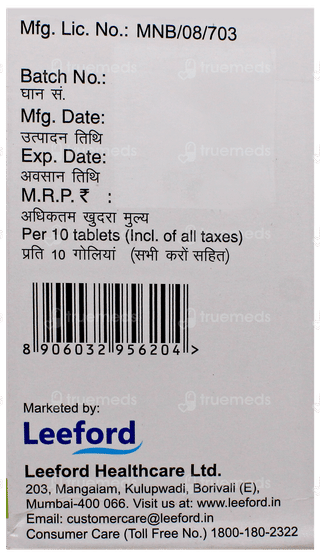 Epiford 500 Cr Tablet 10