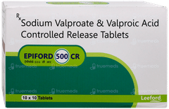 Epiford 500 Cr Tablet 10 Epiford 500 Cr Tablet 10