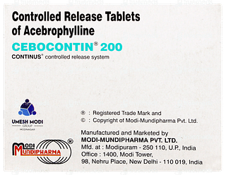 Cebocontin 200 Tablet 10