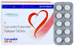 Carvediol Cr 10 Tablet 10