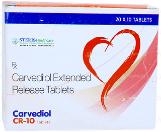 Carvediol Cr 10 Tablet 10