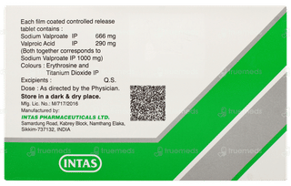 Valprol Cr 1000 Tablet 10