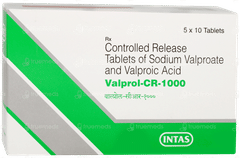 Valprol Cr 1000 Tablet 10