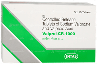 Valprol Cr 1000 Tablet 10