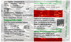 Valprol Cr 1000 Tablet 10