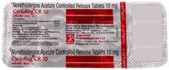 Cycloreg Cr 10 Tablet 10 Cycloreg Cr 10 Tablet 10