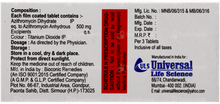 Azicin 500 MG Tablet 3