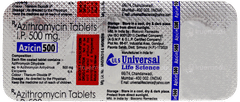 Azicin 500 MG Tablet 3 Azicin 500 MG Tablet 3