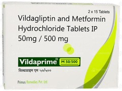 Vildaprime M 50/500 Tablet 15