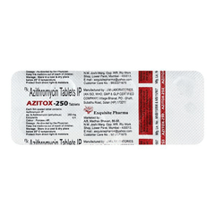 Azitox 250 Tablet 6