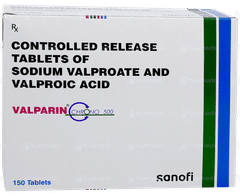 Valparin Chrono 500 Tablet 15 Valparin Chrono 500 Tablet 15