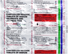 Valparin Chrono 500 Tablet 15 Valparin Chrono 500 Tablet 15