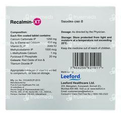Recalmin Xt Tablet 15