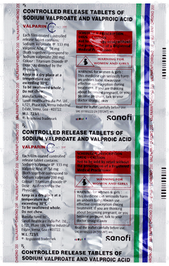 Valparin Chrono 200 Tablet 15 Valparin Chrono 200 Tablet 15