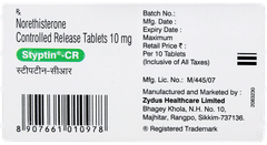 Styptin Cr Tablet 10 Styptin Cr Tablet 10