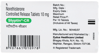 Styptin Cr Tablet 10