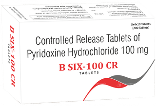 B Six 100 Cr Tablet 10