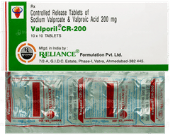Valporil Cr 200 Tablet 10 Valporil Cr 200 Tablet 10