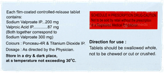Valprid Cr 300 Tablet 15