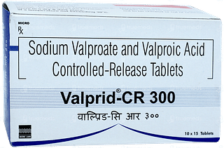 Valprid Cr 300 Tablet 15