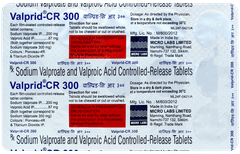 Valprid Cr 300 Tablet 15