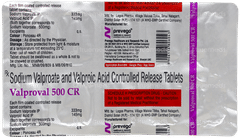 Valproval 500 Cr Tablet 10 Valproval 500 Cr Tablet 10
