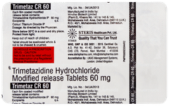 Trimetaz Cr 60 Tablet 15